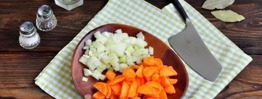 грибной суп на курином бульоне. Шаг 6