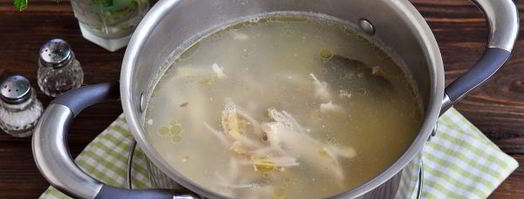 грибной суп на курином бульоне. Шаг 9