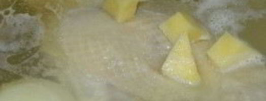 картофельный суп на мясном бульоне. Шаг 4