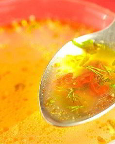 Куриный бульон по-японски