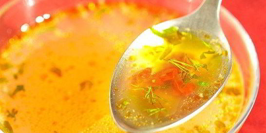 Куриный бульон по-японски