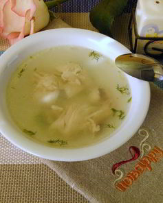 Куриный бульон в мультиварке