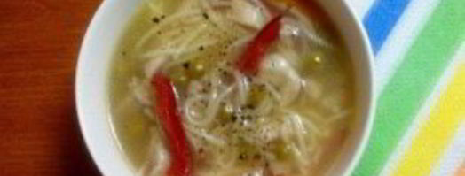 куриный суп на овощном бульоне. Шаг 7