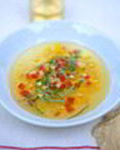 Пастина в бродо — бульон с вермишелью по-итальянски