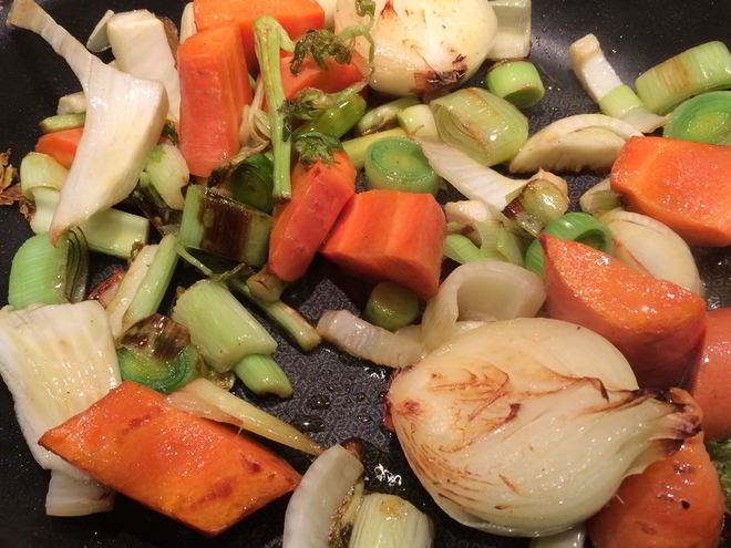 Рецепт рыбного бульона из головизны красной рыбы