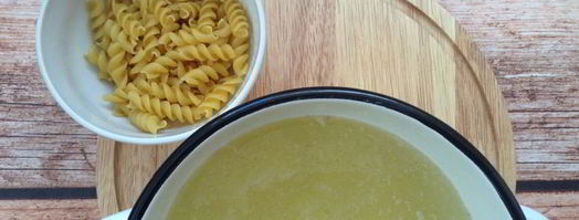 суп на курином бульоне. Шаг 4