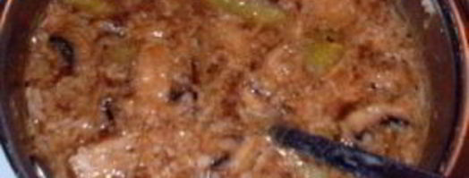 весенний бульон с грибами. Шаг 19