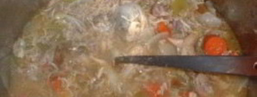 весенний бульон с грибами. Шаг 4