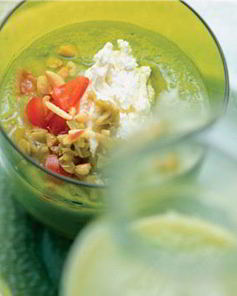 Гаспачо из огурца