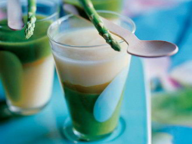 Рецепт гаспачо из спаржи