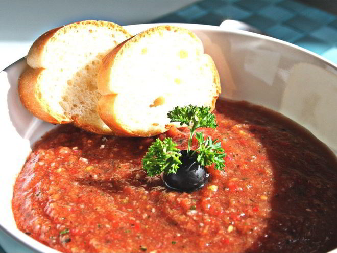 Рецепт гаспачо по-деревенски