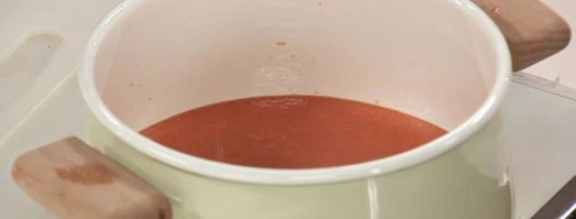 гаспачо с апельсиновым льдом. Шаг 3