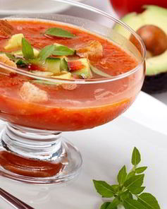 Гаспачо с авокадо