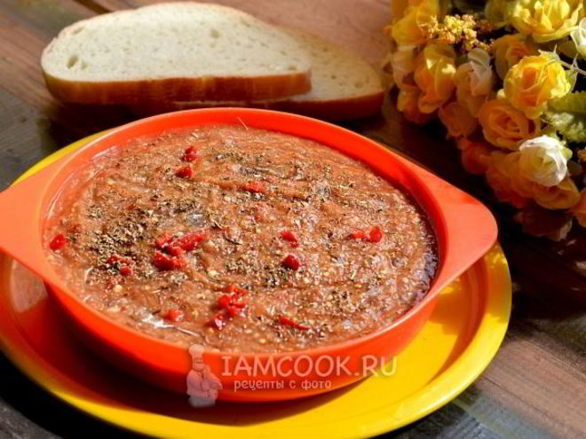 Рецепт гаспачо с баклажанами