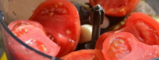 гаспачо с баклажанами. Шаг 7