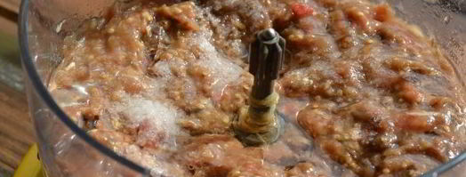 гаспачо с баклажанами. Шаг 9