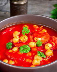 Гаспачо с чоризо