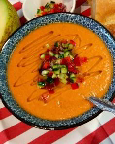 Гаспачо с дыней