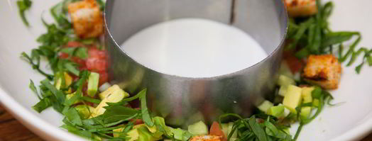 гаспачо с крабовыми палочками. Шаг 14