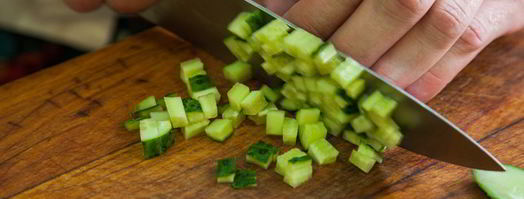 гаспачо с крабовыми палочками. Шаг 11