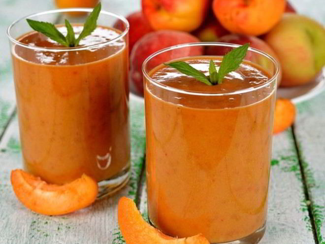 Рецепт гаспачо с персиками