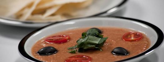 гаспачо с пшеничными чипсами. Шаг 7