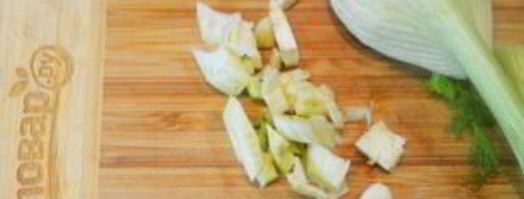 гаспачо с редисом и фенхелем. Шаг 7