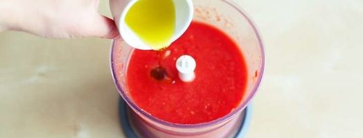 холодный клубничный гаспачо. Шаг 9