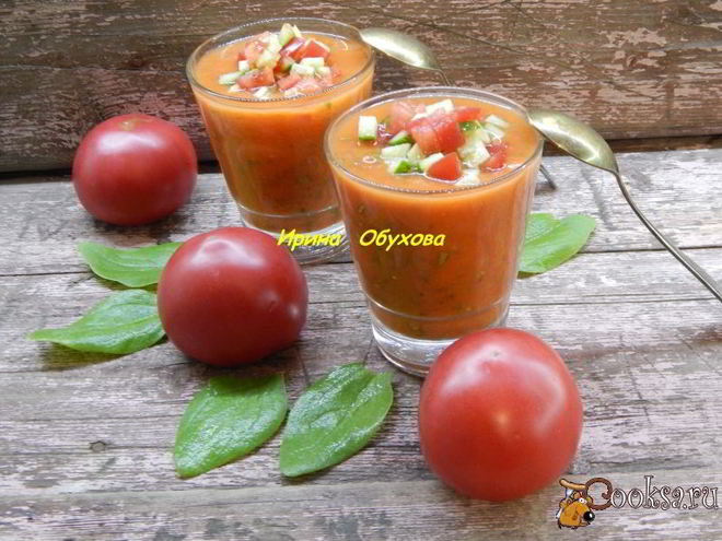 Рецепт классического гаспачо