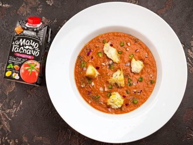 Рецепт летнего гаспачо