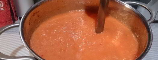 острый гаспачо с кабачком. Шаг 8