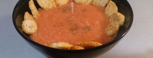 острый гаспачо с кабачком. Шаг 10