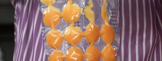 суп гаспачо с апельсиновым льдом. Шаг 3