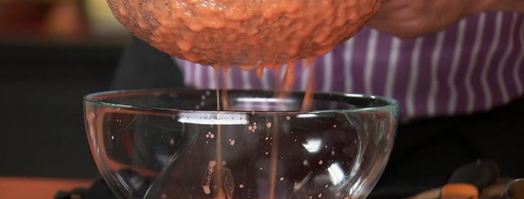 суп гаспачо с апельсиновым льдом. Шаг 6