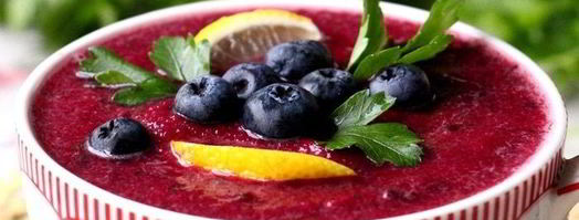 свекольно-ягодный гаспачо. Шаг 12