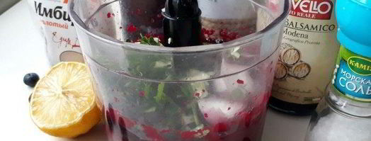 свекольно-ягодный гаспачо. Шаг 4