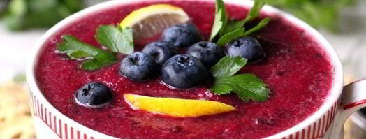 свекольно-ягодный гаспачо. Шаг 10