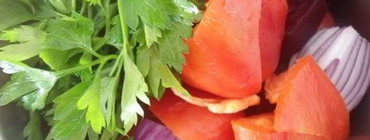 свекольный гаспачо с петрушкой. Шаг 3