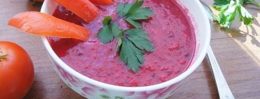 свекольный гаспачо с петрушкой. Шаг 6