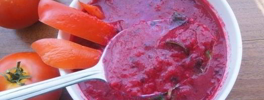 свекольный гаспачо с петрушкой. Шаг 7