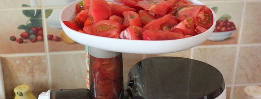 томатно-вишневый гаспачо в стаканах. Шаг 4