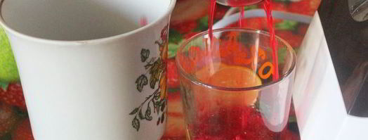 томатно-вишневый гаспачо в стаканах. Шаг 5