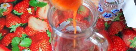 томатно-вишневый гаспачо в стаканах. Шаг 7