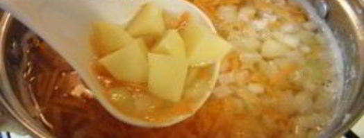 гороховый суп с фаршем. Шаг 7