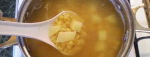 гороховый суп с картофелем. Шаг 7