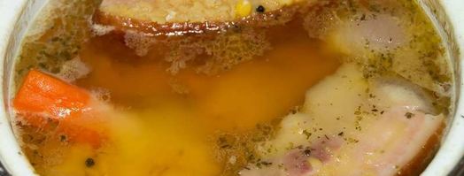 гороховый суп с копченой грудинкой. Шаг 4