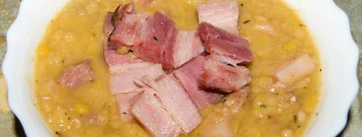 гороховый суп с копченой грудинкой. Шаг 5