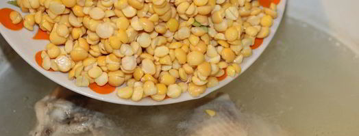 гороховый суп с копченой курицей. Шаг 5