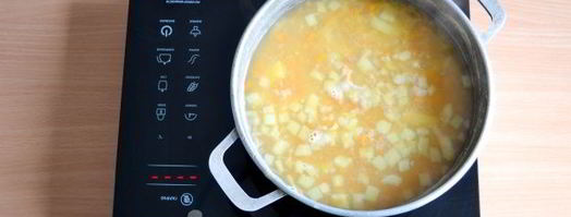 гороховый суп с копченым окорочком. Шаг 10