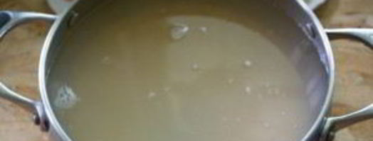 гороховый суп с копченым салом. Шаг 5